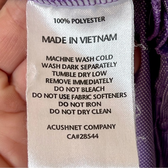 FOOTJOY FJ Men’s Pure Button Short Sleeved Polo Shirt—SZ. M/L - Picture 10 of 16